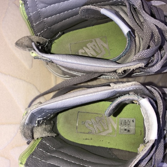 VANS SK8 Hi Slim Zip Skateboard Unisex Sneakers Women Size 7 Men Size 5.5 - Picture 10 of 12